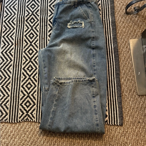 Bohemela Women's Blue Jeans - Picture 8 of 9